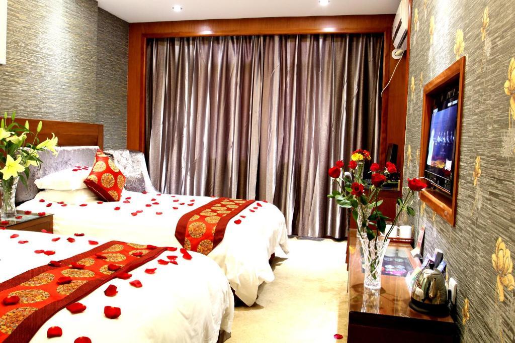 Yiwu Guoheng Hotell Exteriör bild